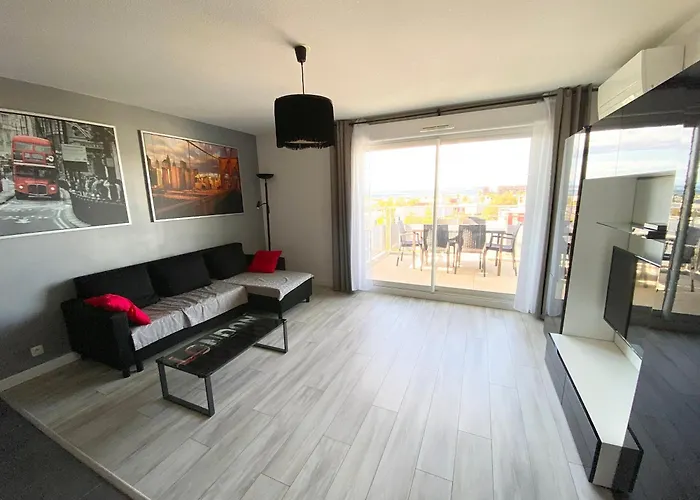 Appartement Playabella, 3 Pieces, Clim, Piscine, Villeroy, Parking